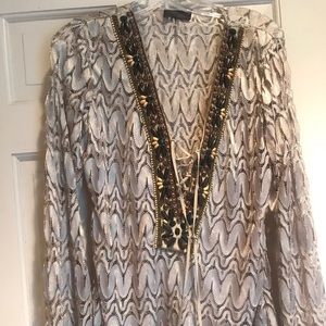 Hale Bob lace cover up/tunic